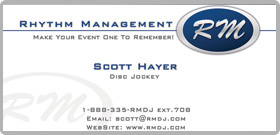 RMDJ Business Card